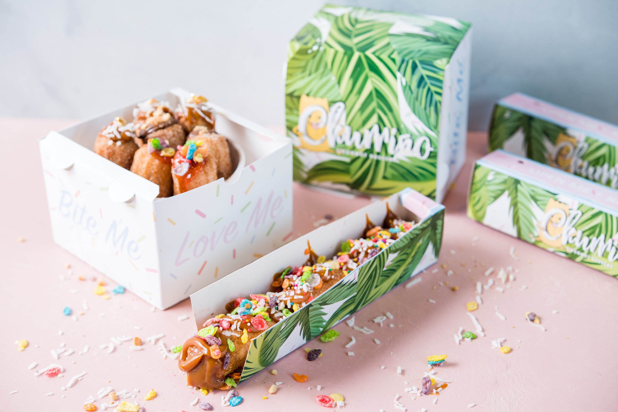 Churriño packaging and product lineup