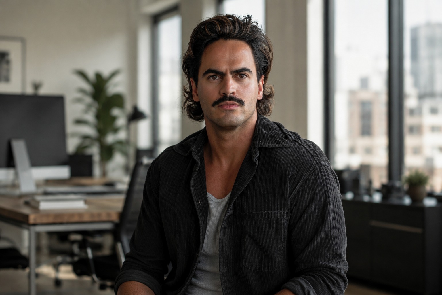 Nick Farkas, editorial portrait